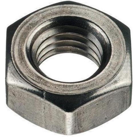 Hoenderdaal Zeskantmoer Rvs-A4 Sw-17 Din934 M10 | 100 stuks - 3511.35.01001