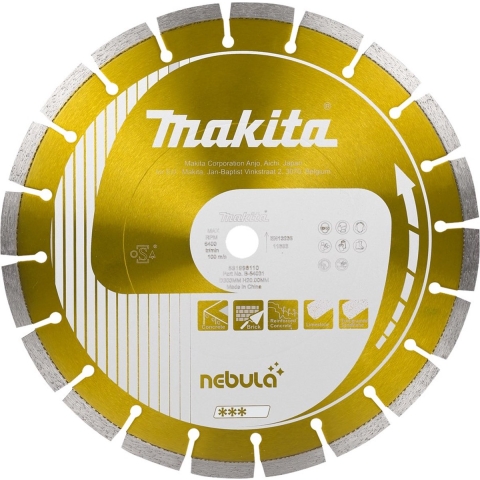 Makita Diamantschijf 150x22,2mm Oranje - B-54003