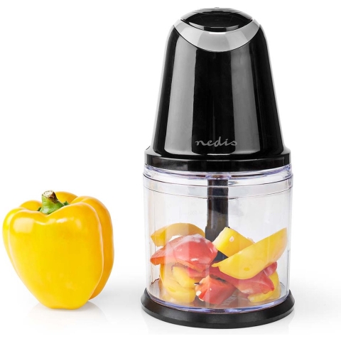 Nedis Hakmolen | 260 W | 0.5 l | Kunststof | 2-Snelheid | Zwart | 1 stuks - KAMC200CBK KAMC200CBK