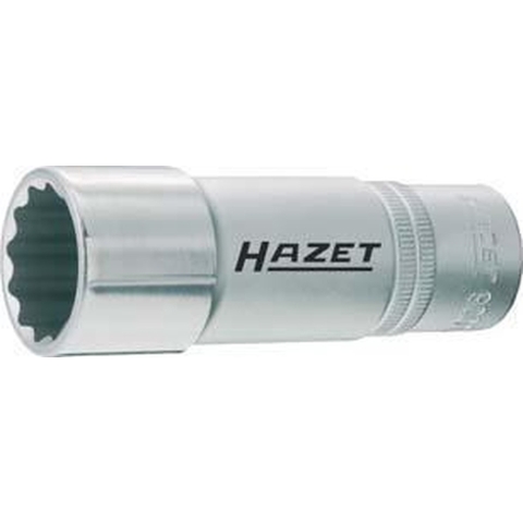 HAZET Dopsleutel 900TZ-13 · 1/2 inch (12,5 mm) vierkant hol · Buitentwaalfkant tractieprofiel · SW 13 mm