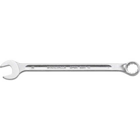 Stahlwille Ring-steeksleutel | SW 22 mm lengte 300 mm | vorm B | chroom-legering-staal | 1 stuk - 40102222 40102222