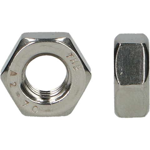 pgb-Europe PGB-FASTENERS | Zeskantmoer A2-70 DIN 934 M20 | 50 st 000934A7002003