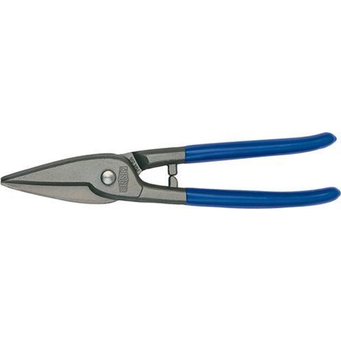 Erdi Plaatschaar | lengte 250 mm rechts | staal max. 1 mm | RVS max. 0,8 mm | 1 stuk - D202-250 - D202-250