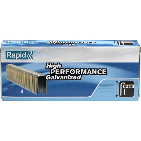 Rapid Nieten 606/30 mm Gegalvaniseerd (Hars Gecoat) | 4.000 Stuks - 466301040