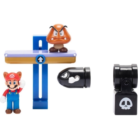 Super Mario Diorama Set - Switchback Hill