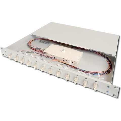 Digitus DN-96332/3 Glasvezel-patchpaneel 24 poorten LC 1 HE
