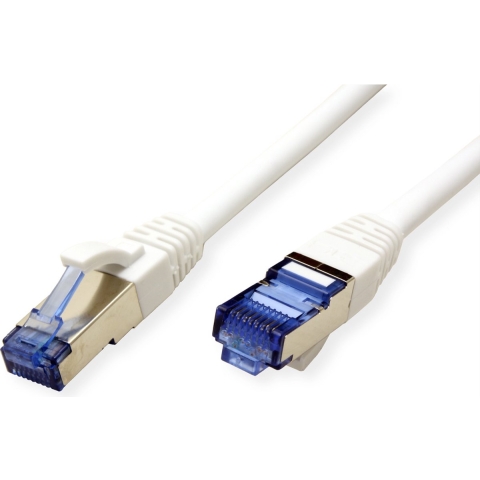 VALUE Patchkabel Kat.6A (Class EA) S/FTP (PiMF), LSOH, wit, 20 m