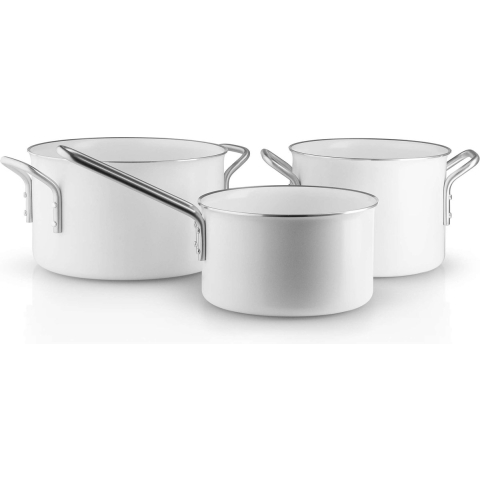 Eva Solo White Line Pannenset 3-delig