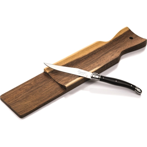 Laguiole Style de Vie Worstplank met Mes
