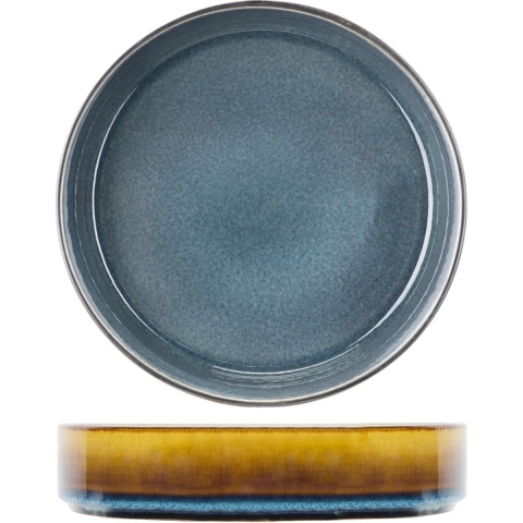 Cosy & Trendy Diep Bord Quintana Blue ø 23 cm