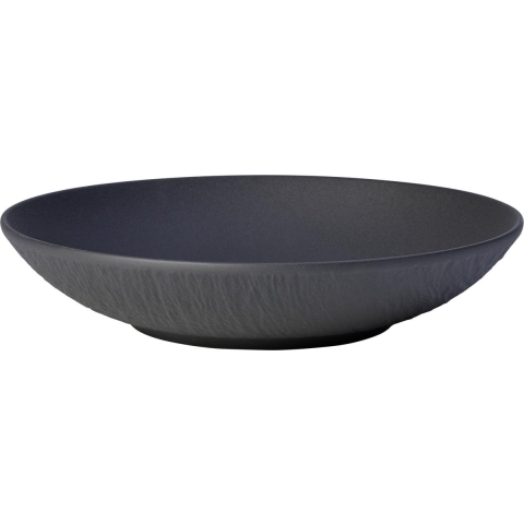 Villeroy & Boch Serveerschaal Manufacture Rock - Zwart - ø 24 cm