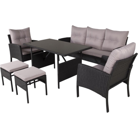 Venture Home Knock Bankstel - Zwart