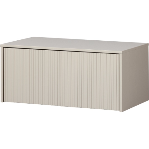 WOOOD New Gravure Kistbank - Grenen - Dust - 40x88x50