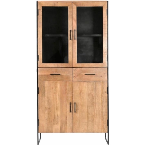 Livingfurn - Elin stellingkasten 90 cm mangohout - naturel