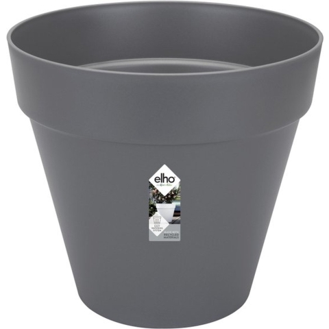 elho Loft Urban Round Bloempot 40 cm met Wielen