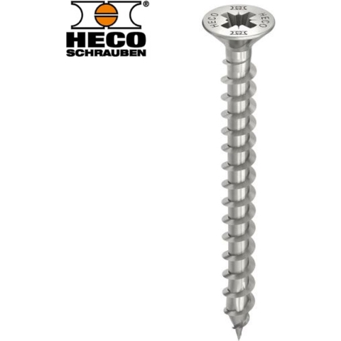 Heco Topix-plus 4,5 x 40 vk pozi vd rvs A2; 200 stuks - HC61697