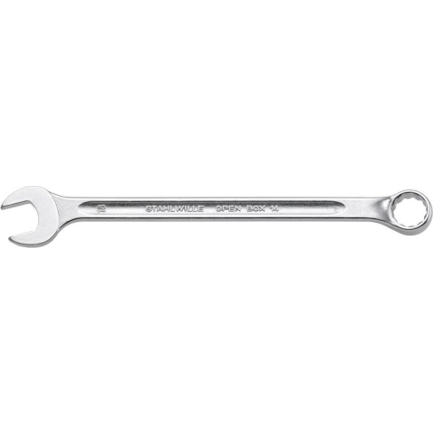 Stahlwille Ring-steeksleutel | SW 18 mm lengte 255 mm | vorm B | chroom-legering-staal | 1 stuk - 40101818 40101818