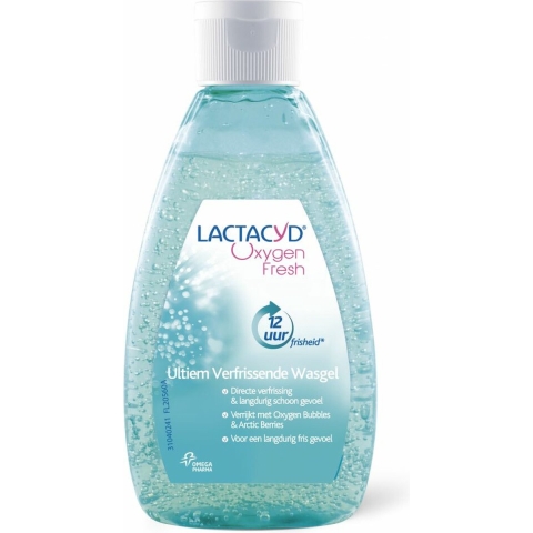 4x Lactacyd Oxygen Fresh 200 ml