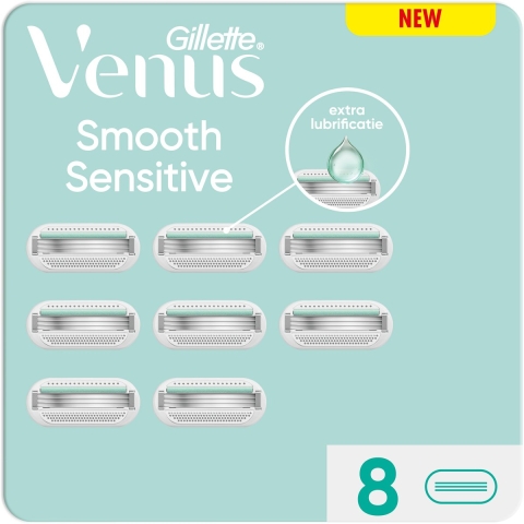 Gillette Venus Scheermesjes Smooth Sensitive 8 stuks