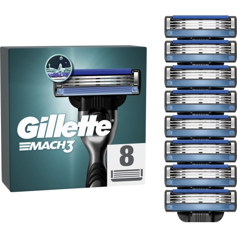 Gillette Scheermesjes Mach3 8 stuks