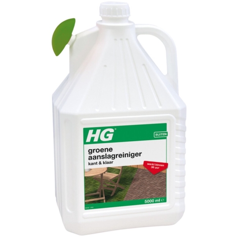4x HG Groene Aanslag Reiniger Kant&Klaar 5 liter