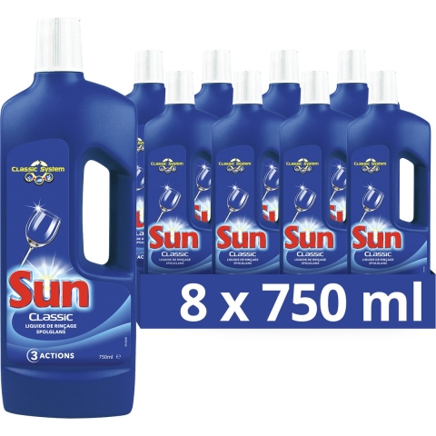 8x Sun Spoelglans Normaal 750 ml