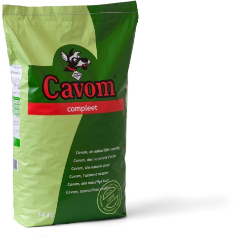 2x Cavom Compleet Hondenvoer Droog 14 kg
