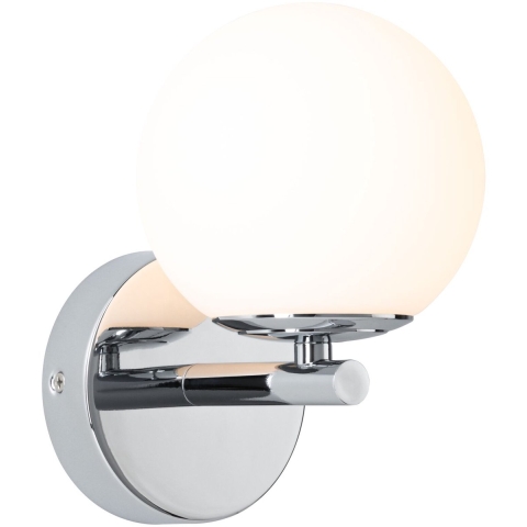 Paulmann Gove 71067 LED-wandlamp 5 W LED Chroom, Satijn