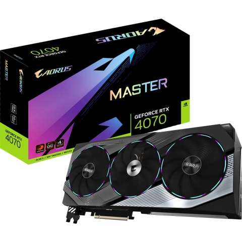 AORUS GeForce RTX 4070 MASTER 12G Grafische kaart
