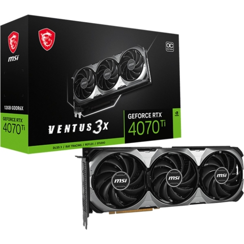GeForce RTX 4070 Ti VENTUS 3X E1 OC 12G Grafische kaart