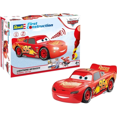 Revell 00920 First-Construction Lightning McQueen Auto (bouwpakket) 1:20