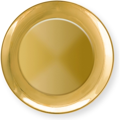 vtwonen Bord - Set van 2 - Goud - 20cm