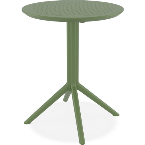 ALTEREGO GIMLI 60 DINING Ronde opvouwbare tafel - Groen