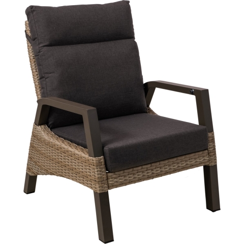 Lesli Living Loungestoel Treviso Mountain - taupe