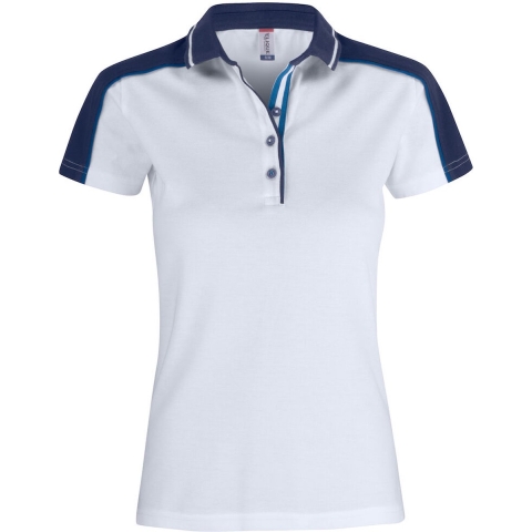Clique 028271 Pittsford Ladies - Wit/Dark Navy - XL