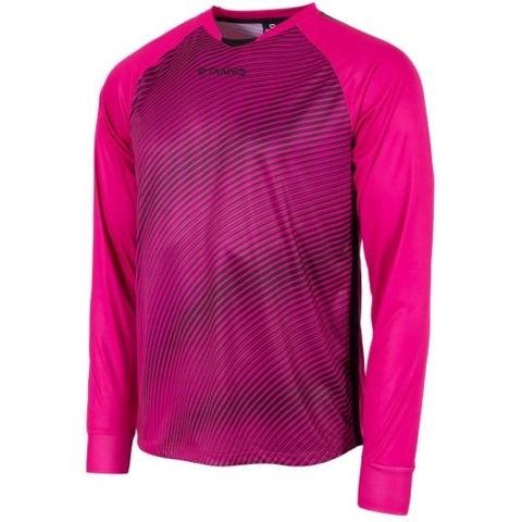 Stanno 415004K Vortex Keeper Shirt Long Sleeve Kids - Magenta-Black - 128