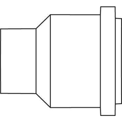 Ersa Vlamkop | recht 0G072 BE/SB | 1 stuk - 0G072BE/SB 0G072BE/SB