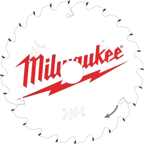Milwaukee Accessoires Cirkelzaagblad MS W 210x30x1.9x24ATB - 4932478095