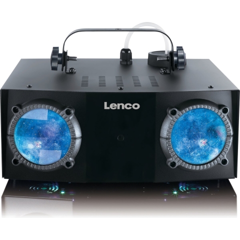 LENCO LFM-110BK - Dual Matrix feestverlichting en rookmachine
