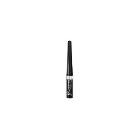 3x Rimmel Glam'Eyes Professional Liquid Eyeliner Zwart Glamour