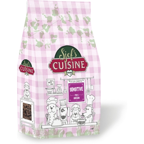 YamiPets Sjef's Cuisine Sensitive Rendier 12,5 kg