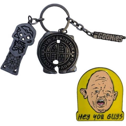 The Goonies: CHS Keychain And Pin Set