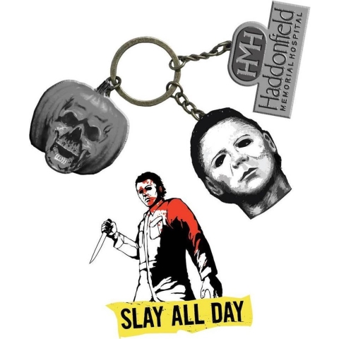 Halloween 2: CHS Keychain And Pin Set