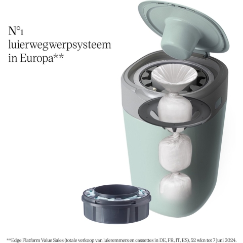 Tommee Tippee Twist&Click Luieremmer Mint