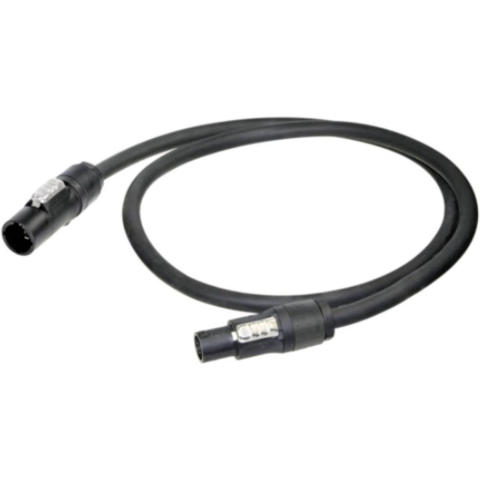 Neutrik 1027572 Aansluitkabel Stroom Zwart 5 m