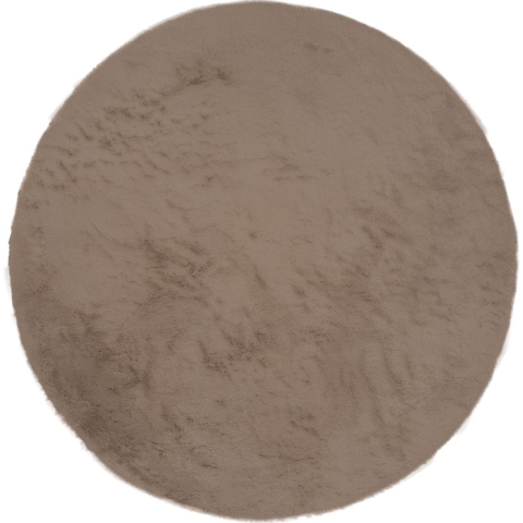 Veer Carpets - Vloerkleed Velluto Choco - Rond ø200 cm