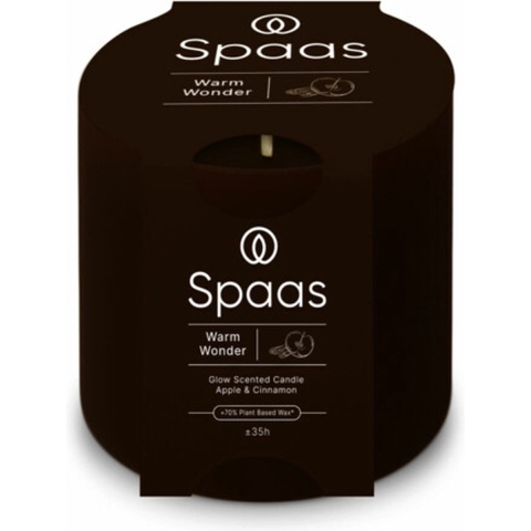 6x SPAAS Glow Geurkaars Warm wonder± 35 branduren