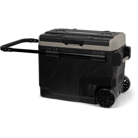 Steamy-E SECZGW51 Dual Zone Elektrische Compressor Koelbox Op Wielen - 51L