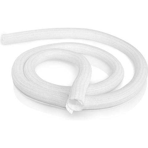 Nedis Kabelmanagement | Sleeve | 2 m | 30 mm | Nylon | Wit | 1 stuks - CMSL0030WT200 CMSL0030WT200
