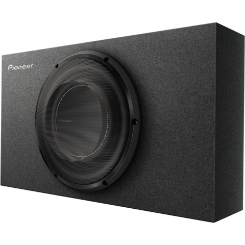 Pioneer TS-D10LB Subwoofer - 10 Inch, 350W RMS, 1300W Piekvermogen, 2 Ohm, Compact en Plat Ontwerp